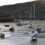 Solva harbour tide out Solva harbour tide out